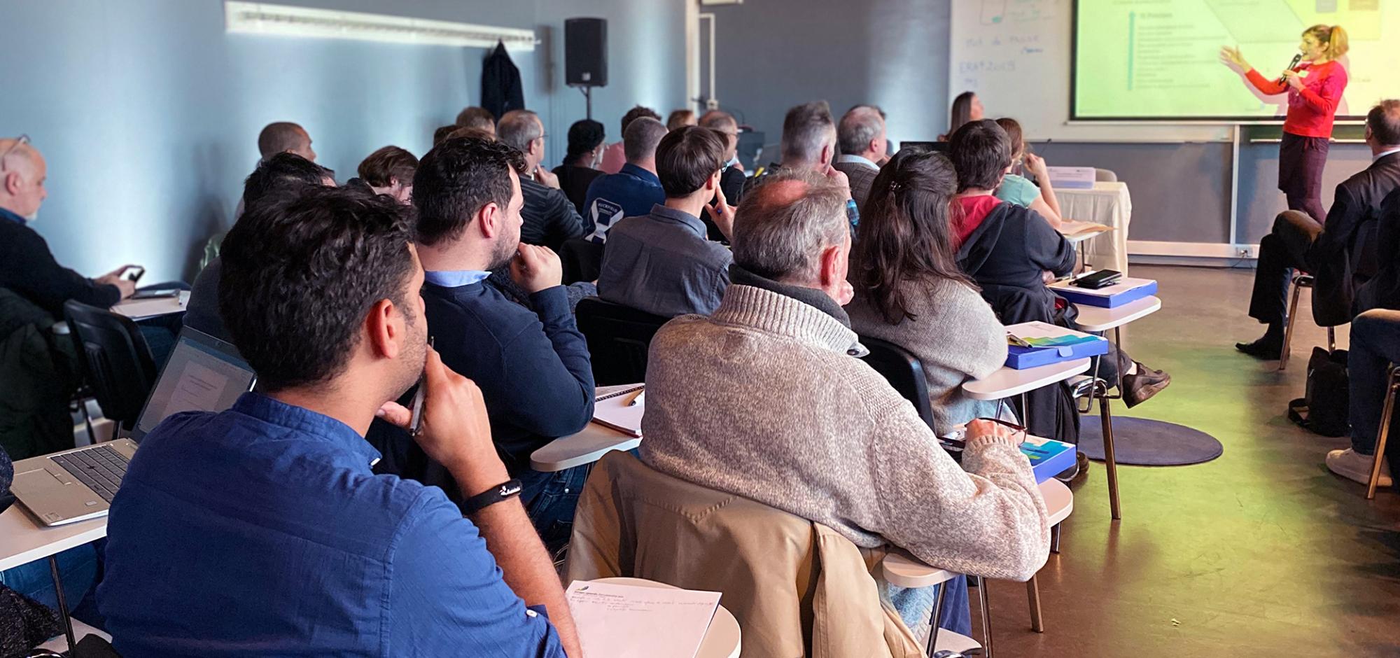 prise de vue d'une formation